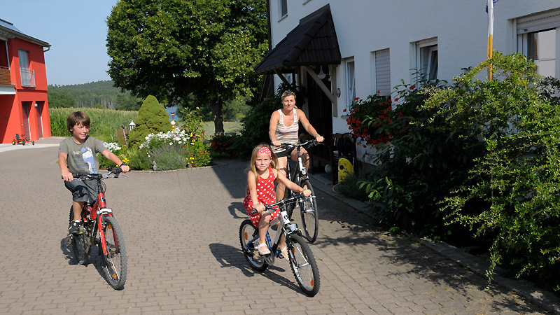 Ferienhaus Hofmann - Radweg zum Igelsbachsee direkt am Haus